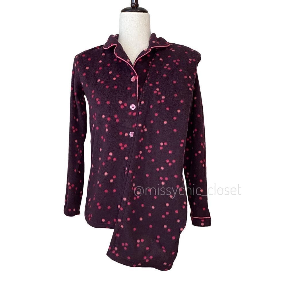 Gilligan & O’Malley Women’s Fleece Pajama Set, Size XS